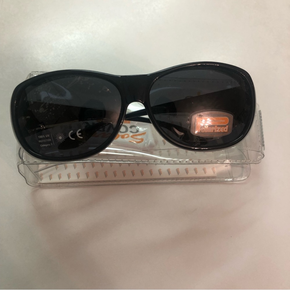 SolarCOVER® All-around Protection Sunglasses fit overs glasses for men and women